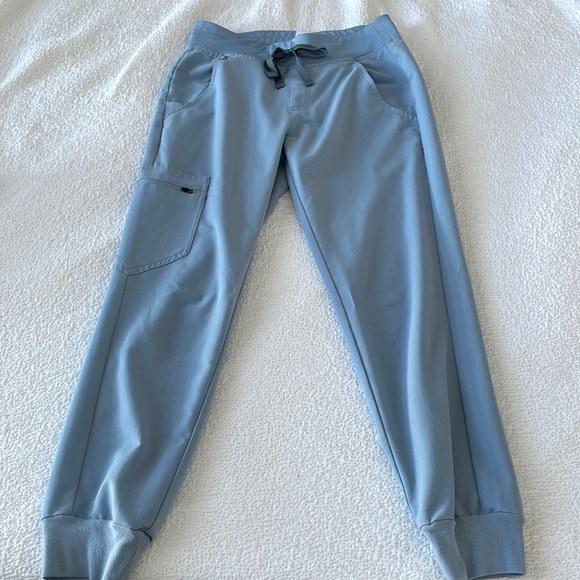 Pants & Jumpsuits Figs Limited Edition Dusty Blue Zamora Petite